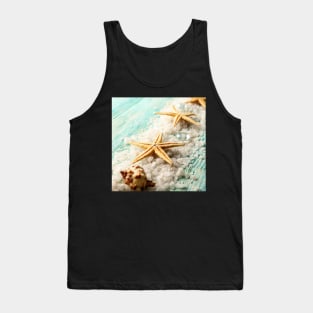 Starfish and Sea Shell Tank Top